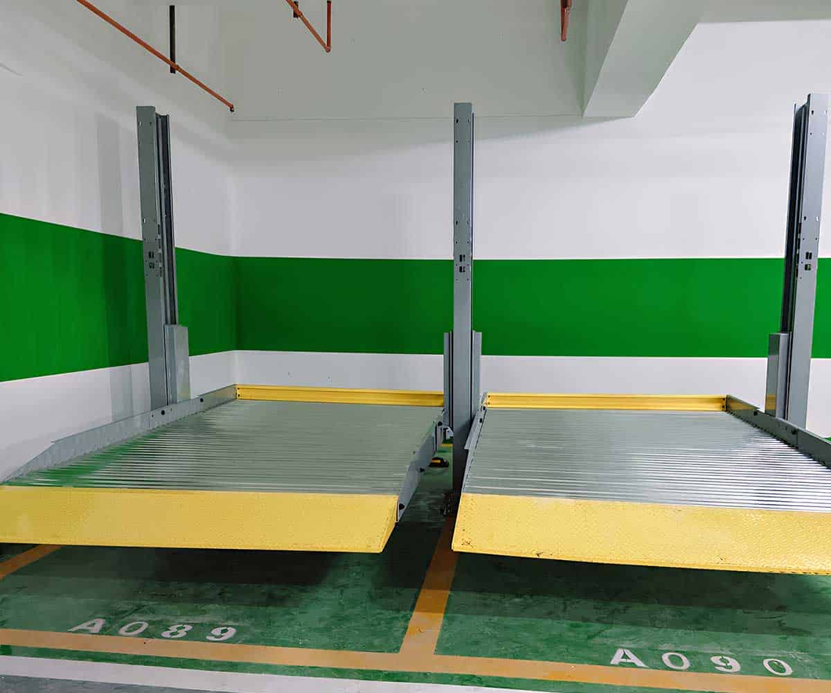 升降式立体车位安装喷淋装置的可行性探讨